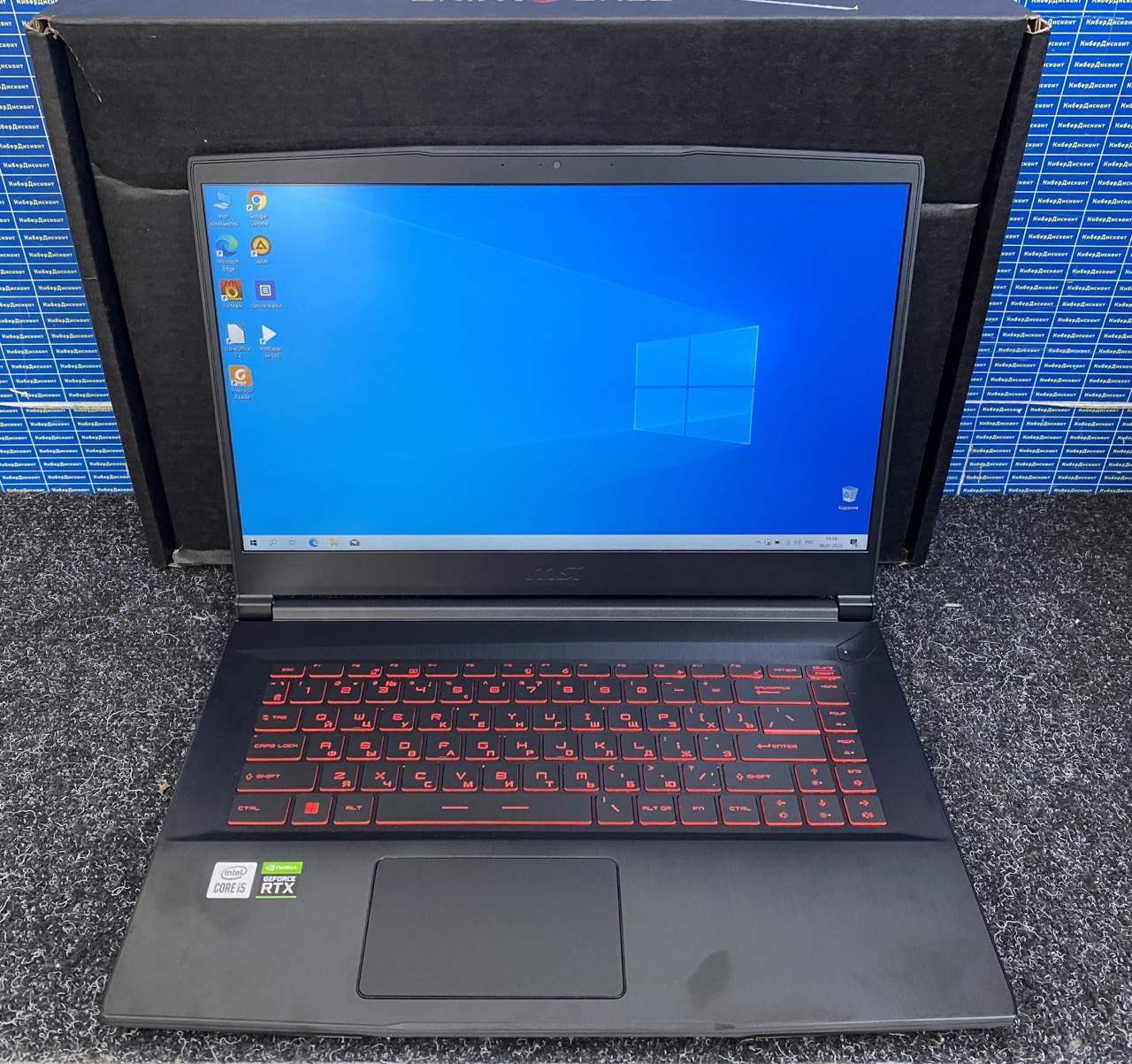 Игровой ноутбук MSI MS-16W2 15.6